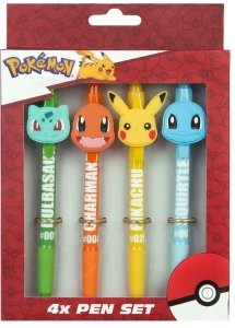 Pokemon – Zestaw 4 długopisów PKHX0467