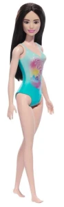 Barbie - Lalka w błękitnym stroju kąpielowym DWJ99 HXX51