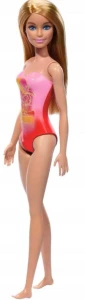 Barbie - Lalka w różowym stroju kąpielowym DWJ99 HXX48
