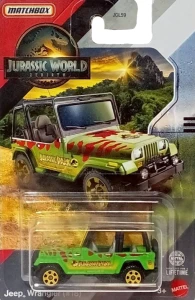 Matchbox - Jurassic World Jeep Wrangler #18 JGL59 JGL15