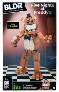 BLDR - FNAF - Zestaw klocków 571 el. - Freddy Fazbear BLDR0306