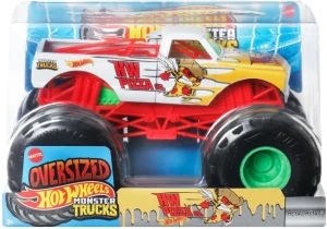 Hot Wheels – Monster Trucks Oversized – HW Pizza Co. 1:24 – FYJ83 JKP85