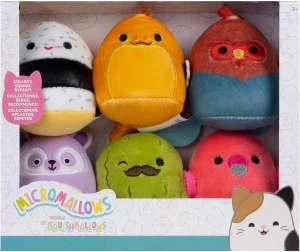 Squishmallows - Zestaw 6 maskotek SQMM0069