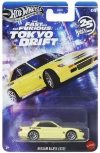 Hot Wheels - Fast & Furious Tokyo Drift - Nissan Silvia (S13) HNR88 JKX09 