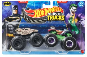 Hot Wheels – Monster Truck – Dwupak pojazdów: Batman vs Jocker JLV71