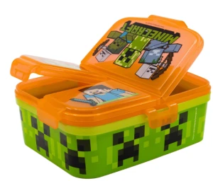Minecraft- Lunchbox - Śniadaniówka z trzema przegródkami 04995