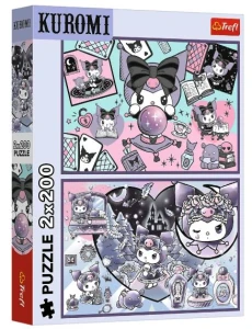 Trefl - Puzzle 2x200 - Psoty Kuromi 13345