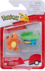 Pokemony - Zestaw 2 figurek: Charmander + Lotad PKW4529
