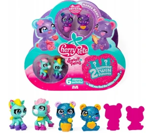 Cherry Pets - Sweet Twins - Zestaw 6 figurek 50354