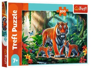 Trefl – Puzzle 200 el. – Tygrysie zwyczaje 13330