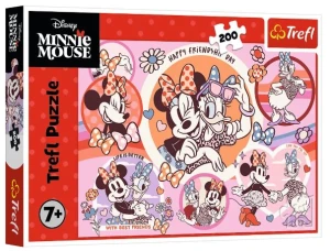 Trefl – Puzzle 200 el. – Zwyczaje Myszki Minnie 13343