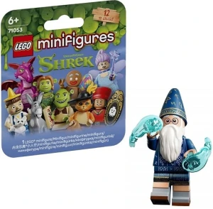 LEGO Minifigurki 71053 seria Shrek - Figurka Merlin