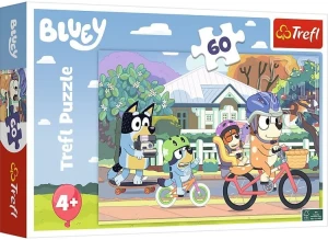 Trefl - Puzzle 60el. - Wesoły Bluey
