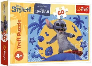 Trefl – Puzzle 60 el. Dzień ze Stitchem 17407 