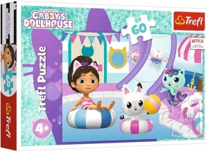 Trefl - Puzzle 60 el. - Gabby na basenie 17393 