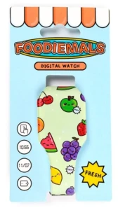 Puckator - Zegarek cyfrowy Foodiemals - Zielony WATC31