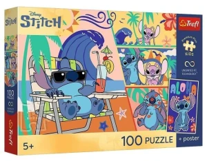 Trefl - Puzzle 100 el. - Plażowe dni 16553
