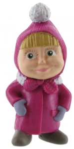Masza i Niedźwiedź - Figurka Masza zimowa Y99802 