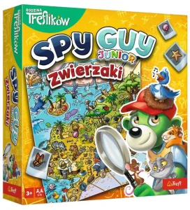 Trefl - Gra kooperacyjna Spy Guy Junior: Zwierzaki 02595