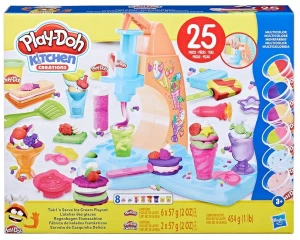 Play-Doh - Zestaw z ciastoliną - Lodziarnia F7378