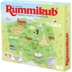 TM Toys 0190 Gra logiczna - Rummikub Polska limitowana edycja