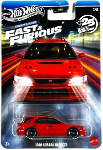 Hot Wheels Dream Lineup Fast & Furious - 1999 Subaru Impreza JKX10 HNR88