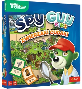 Trefl - Gra rodzinna Spy Guy Kids Zwierzaki Cudaki 03061