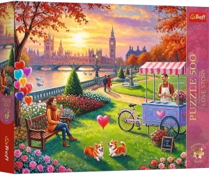 Trefl 37620 Puzzle 500 el. Love Story: Romantyczny Londyn