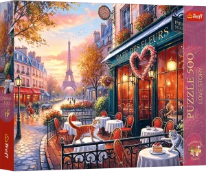 Trefl 37621 Puzzle 500 el. Love Story: Miłość w Paryżu