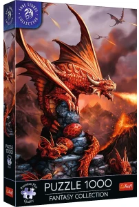Trefl 10900 Puzzle 1000 el. Fantasy Collection: Ognisty Smok