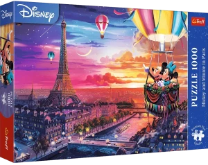 Trefl 10917 Puzzle 1000 el.  Mickey i Minnie w Paryżu