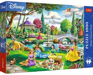 Trefl 10919 Puzzle 1000 el. Disney Piknik z Księżniczkami 