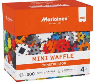 Marioinex - Klocki Mini Waffle Konstruktor 200el.- 908433