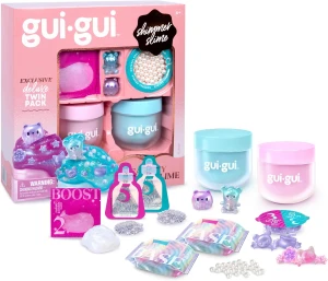 Gui Gui – Zestaw do robienia slime - 2pak Shimmer Slime + akcesoria 07382