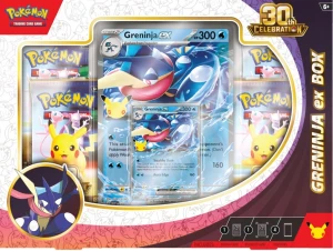 Pokemon TCG  - Karty Pokemon - 30-lecie - Ex Box: Greninja Ex 147157