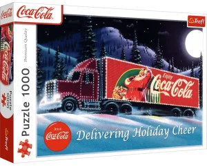 Trefl 10941 Puzzle świąteczne 1000 el. Coca-Cola XMAS Świąteczna Ciężarówka