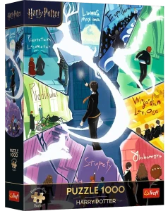 Trefl 12172 Puzzle 1000 el. Harry Potter Zaklęcia i Patronusy
