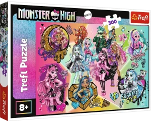 Trefl 23027 Puzzle 300 el. Monster High Zombie górą!