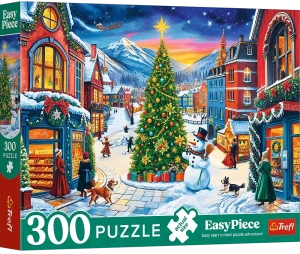 Trefl 23104 Puzzle 300 el. EasyPiece: Świąteczne miasteczko