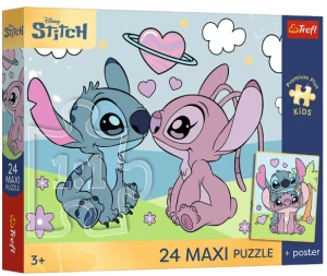 Trefl – Puzzle Maxi 24 el. – Lilo & Stitch: Marzenia Lilo i Stitcha 14393