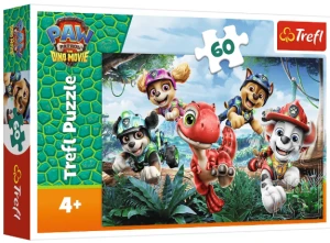Trefl - Puzzle 60 el. - Psi Patrol: Dinozaurom na ratunek 17425