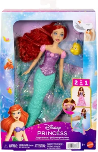 Disney Princess - Lalka Arielka magiczna przemiana JLK19