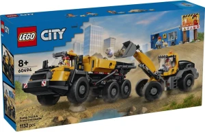 LEGO City 60494 Wywrotka i ładowarka czołowa