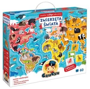 CzuCzu - Puzzle małego odkrywcy: Zwierzęta świata 494775