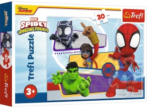 Trefl 18322 Puzzle 30 el. Spidey Odważny Spider-Man