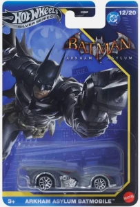 Hot Wheels - Batman DC - Samochodzik Arkham Asylum Batmobile - JBY18