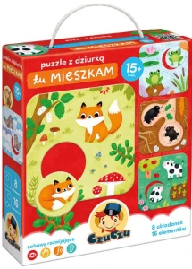CzuCzu - Moje puzzle z dziurką - Tu mieszkam - 494911