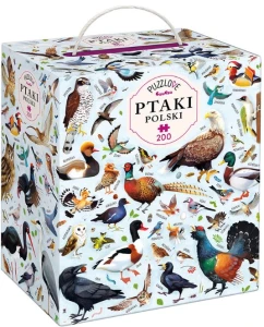 CzuCzu - Puzzle 200 el. - Puzzlove Ptaki Polski 493204