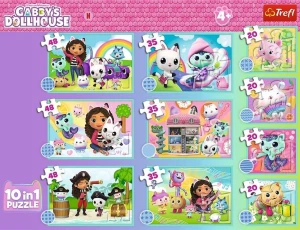 Trefl – Puzzle 10w1: Gabby i jej świat 96014