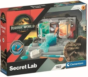 Clementoni – Jurassic World: Rebirth - Sekretne laboratorium Jurassic World- 18220